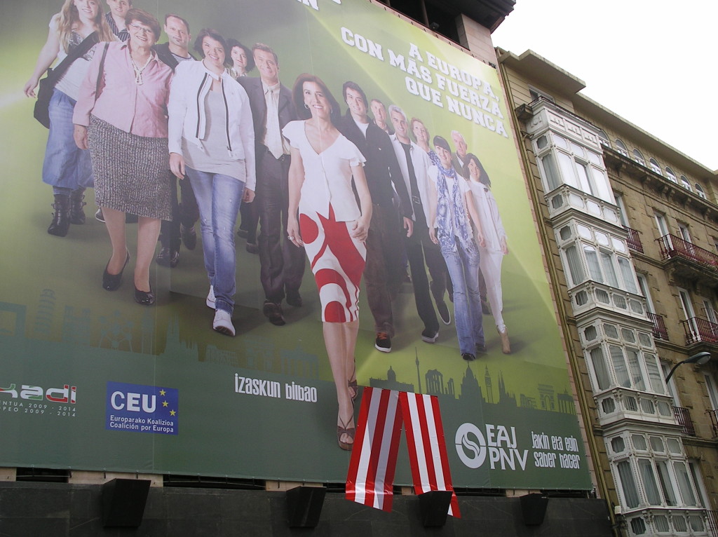 Cartel electoral para los comicios europeos