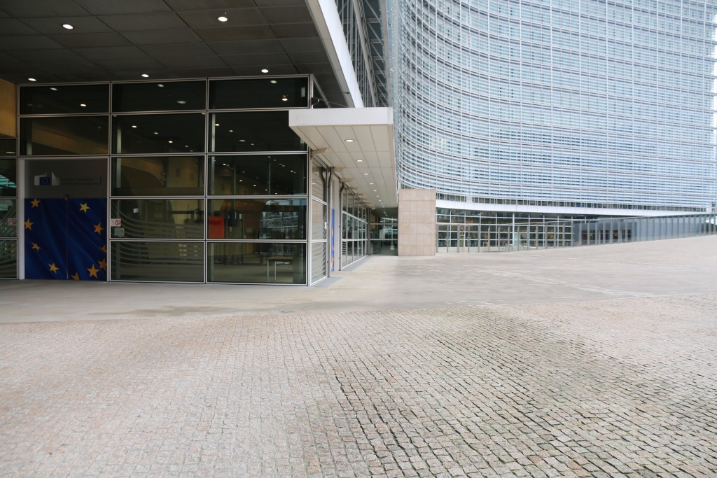 La sede central de la Comisión Europea en Bruselas.